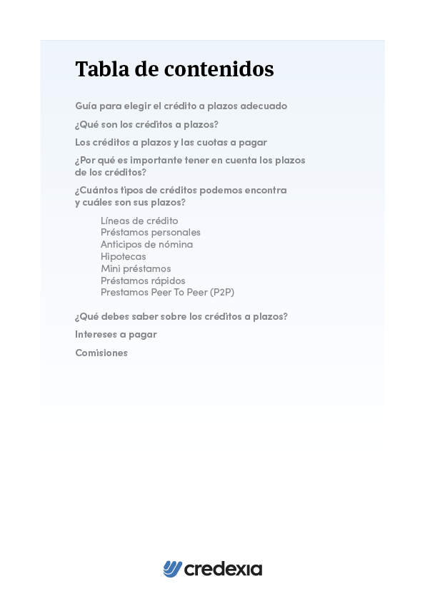 CRE - Créditos a plazos - Portada 2D2