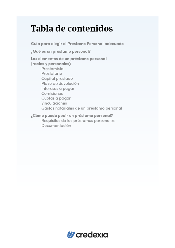CRE - Préstamos Personales - Portada 2D2
